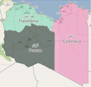 التقسيم الإداري للمملكة الليبية 1951-1963